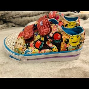 Skechers Crystal Stars Light up Shoes